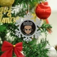 thumbnail image 4 of The Boondocks Snowflakes Ornaments Christmas Tree Decorations Alloy Hanging Decorations Snowflake Pendant 5 PCS, 4 of 8