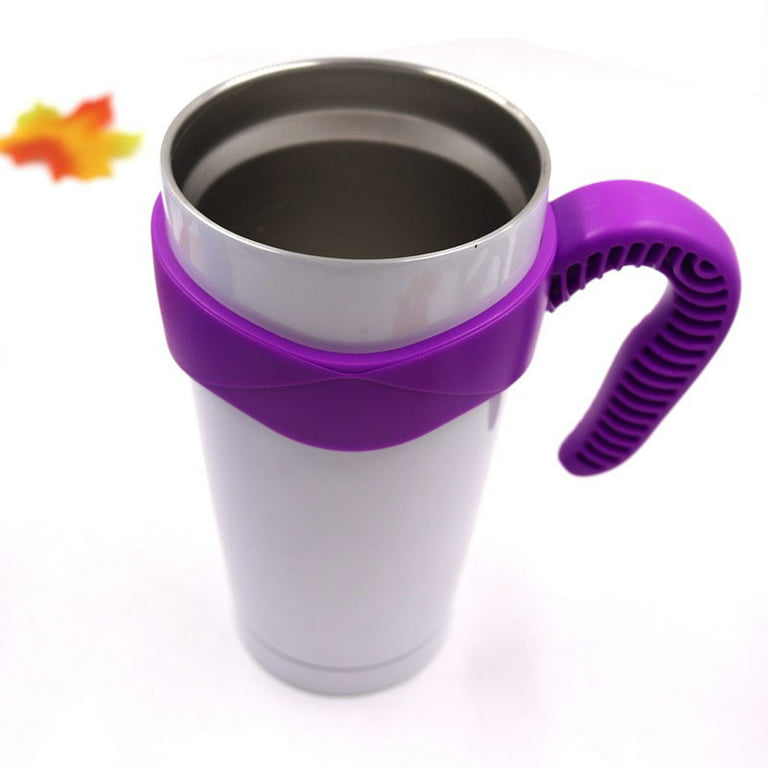 Superhomuse 1pc Tumbler Handle for Rambler 20 oz /30 oz Handmade Paracord Handles Fits Ozark Trail Sic Cup and More Tumblers (Handle Only), Size: 30oz