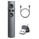 thumbnail image 1 of 2-In-1 USB Type C Presentation Clicker, Rechargeable Wireless Presenter Remote, Clicker for PowerPo, 1 of 5
