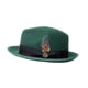 thumbnail image 2 of Sombrero Fedora de Lana Fernando Clásico Fieltro Verde, 2 of 8