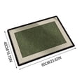 thumbnail image 6 of PLPPYFS Indoor Door Mat, 16"x24", Bathroom Rugs Non Slip Washable, Super Absorbent Thin Bath Mat Small Quick Dry Bathroom Rug, Front Door Mat for Back Door Inside Floor Rugs for Entryway-Green Square, 6 of 7