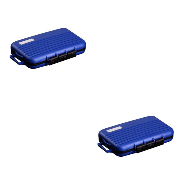 Bearachild Estuche de almacenamiento para tarjetas , 24 ranuras, resistente al agua, soporte para tarjetas de memoria, portátil, de plástico, Type1 NO1
