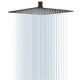 thumbnail image 1 of Cabezal de ducha tipo lluvia NearMoon High Flow de acero inoxidable de 30 cm, 1 of 6