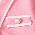 thumbnail image 6 of HAYIMI Girls Long Sleeve Jacket Vest Pleated Skirt Three Piece Outfit Sets For Toddler Kids Versatile Clothes Sets, 6 of 7