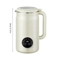 thumbnail image 2 of CaiTeLin Multifunction Nut Milk Maker, Automatic Soy Milk Machine, Oat and Nut Beverage Maker for Kitchen Use, White, 2 of 5
