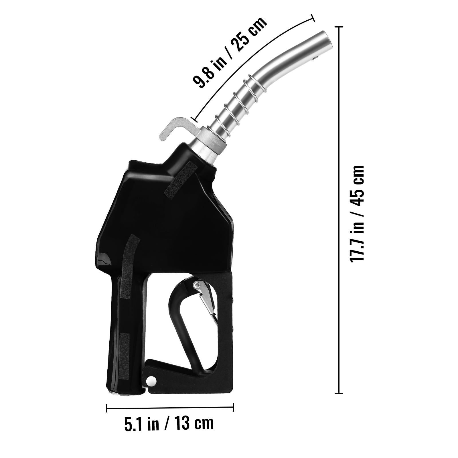 VEVOR Automatic Fuel Nozzle Shut Off Fuel Refilling 3/4" NPT 15/16" Spout Diesel