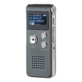 thumbnail image 6 of Voice Recorder - 8GB Digital Audio Recorder, MP3 Player Function, 20-Hour Continuous Recording, Built-in Speakers, LCD Display, WAV/MP3 Format for Lectures, Business Meetings, Classes, 6 of 7