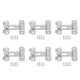 thumbnail image 1 of 6X Cerrojo de Cerrojo METAL Cerradura de Cerrojo de Cerradura Cerradura de Puerta Corredera para Montaje de Gabinete de Ventana, 1 of 5