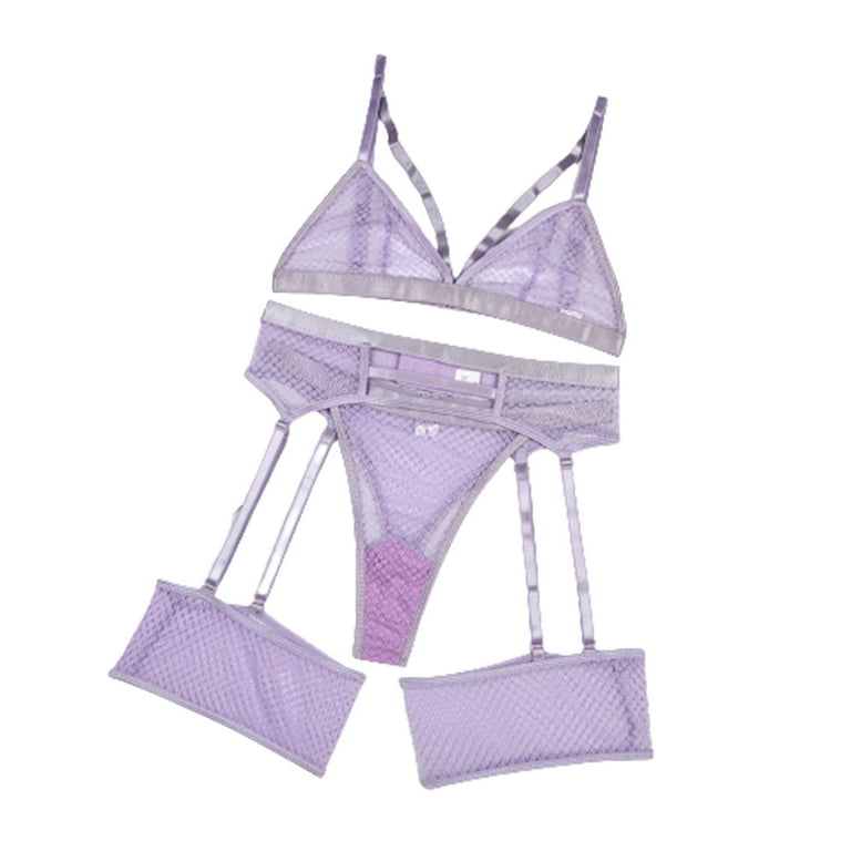 Lavender Lace Teddy –