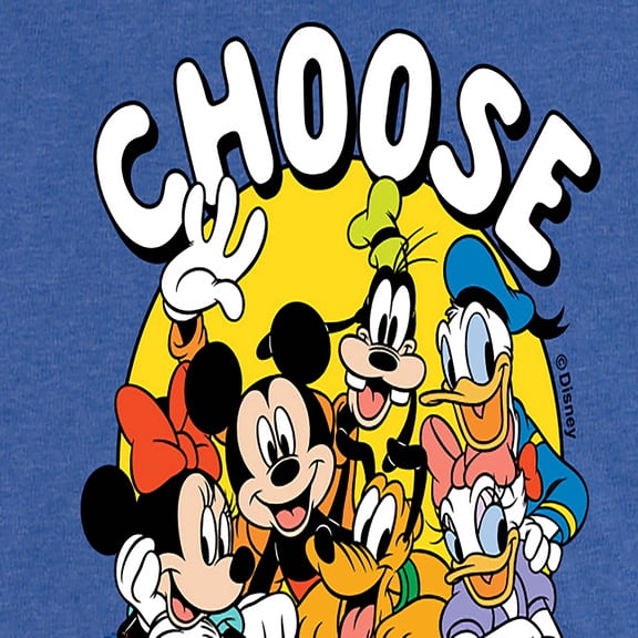 Mickey & Friends - Choose Kindness - Women's Short Sleeve Graphic T-Shirt