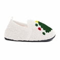 thumbnail image 2 of UCUHNB Pantuflas para Niños, Pantuflas para Bebés 3.5-4.5, Casa, Interior, Suela de Goma Antideslizante, Zapatos Simples, Calcetines Cálidos y Acogedores con Árbol de Navidad, 2 of 6
