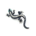 thumbnail image 5 of Teissuly Retro Brooch New Lizard Rhinestone Brooch Fashion Brooch, 5 of 5