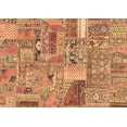 thumbnail image 1 of Ahgly Company Indoor Rectangle Patchwork Brown Transitional Area Rugs, 6' x 9', 1 of 4