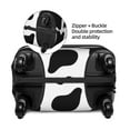 thumbnail image 2 of Yiaed Cow Print Black White Print Travel Luggage Cover Suitcase Protector Fits 18-32 Inch Luggage Wheel Covers Patterned Elastic Luggage Anti-scratch（No luggage）-Large, 2 of 5
