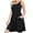 Black, variant on Bigersell Dresses for Women 2023 Women Fashion Casual Comfy Solid Color V-Neck Pocketed Short Sleeve Dress Wedding Guest Dresses for Female Regular Sun Dress Dresses, Style 22796, Black L