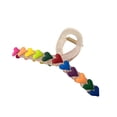 thumbnail image 1 of Rainbow Heart Hair Clip Cute And Stylish Hair Accessory For Women 1pc, 1 of 6
