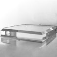 thumbnail image 4 of CiaoHER 2in Thickness Beveled Solid Acrylic Display Block Clear Polished Pedestal Stand Riser Solid Base (12x12), 4 of 4