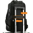 thumbnail image 4 of Men Backpack 17.3 In USB Charging Laptop Computer Bag Casual Business Up to 50% off Blue, 4 of 5