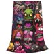 thumbnail image 2 of Balery Monstrous Cartoon Characters Manta de Felpa Suave y Acogedora – Cobija de Franela Aterciopelada para Cama, Lavable y Cálida para Sofá, Mascotas, Transpirable-60"x50", 2 of 7