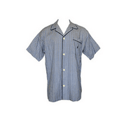 Polo Ralph Lauren Thomas Vertical Stripe Woven Pajama Top, Size L, MSRP $40