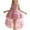 Rose Gold, variant on CAIXIA Girls Summer Dress Size 7Girls Tiered Neck Gown Dress With Train For Pageant Recital Performance And,Yellow,12-18 Months