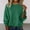 Green round neck knit sweater women a1, variant on thefmos Women's Round Neck Knit Pullover Sweater Long Sleeve Solid Color Casual Loose Fit Top Fashion Fall Winter Outfit, Yellow XL