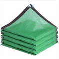 thumbnail image 1 of Green Shade Net, Shade Sail Rectangular Shade Cloth Sunshade Shade Cloth, for Patio Greenhouse Courtyard (3mx3m/9.8ftx9.8ft), 1 of 4