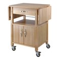 thumbnail image 1 of Ergode Rachael Drop Leaf Utility Carrito de cocina, natural Ergode 84920-VV, 1 of 2