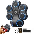 thumbnail image 5 of Music Boxing Machine For Adults, Music Boxing Machine For Kids, Home Gym, Smart Wall-Mount Training Equipment With Bluetooth & LED Lighting, 5 of 7