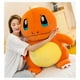 thumbnail image 3 of Tamaño grande Pokemon Charmander muñeco de peluche dragón dinosaurio peluches juguete Charmander almohada cojín colgante niños regalo de cumpleaños, 3 of 4