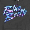 thumbnail image 2 of Blue Beetle (2023) Logo Unisex Adult Pull-Over Heather Hoodie, 2 of 3