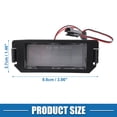 thumbnail image 4 of Unique Bargains 1 Pair 6000K White LED License Plate Light Assembly 925012M000 2835SMD for Hyundai Veloster 2012-2017 Black, 4 of 7