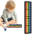 thumbnail image 5 of WOCACHI Rainbow Colored Plastic Abacus for Kids - Educational Toy for Math Learning, Fine Motor Skills Development, and Early Childhood Development-7, 9, 11, 13, 15 ,17Columns, 5 of 6