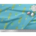 thumbnail image 2 of Soimoi Velvet Fabric Flower Vase Clip Art Decor Fabric Printed Yard 58 Inch Wide, 2 of 3