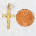 thumbnail image 2 of 14K Yellow Gold Cross Pendant, 2 of 4