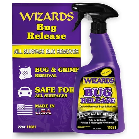izards Bug Release - All Surface Remover and ash for Vehicles Softens Neutralizes Acidic Protein Doubles as Spot Cleaner Pre-Soak Car 22 Fl Oz