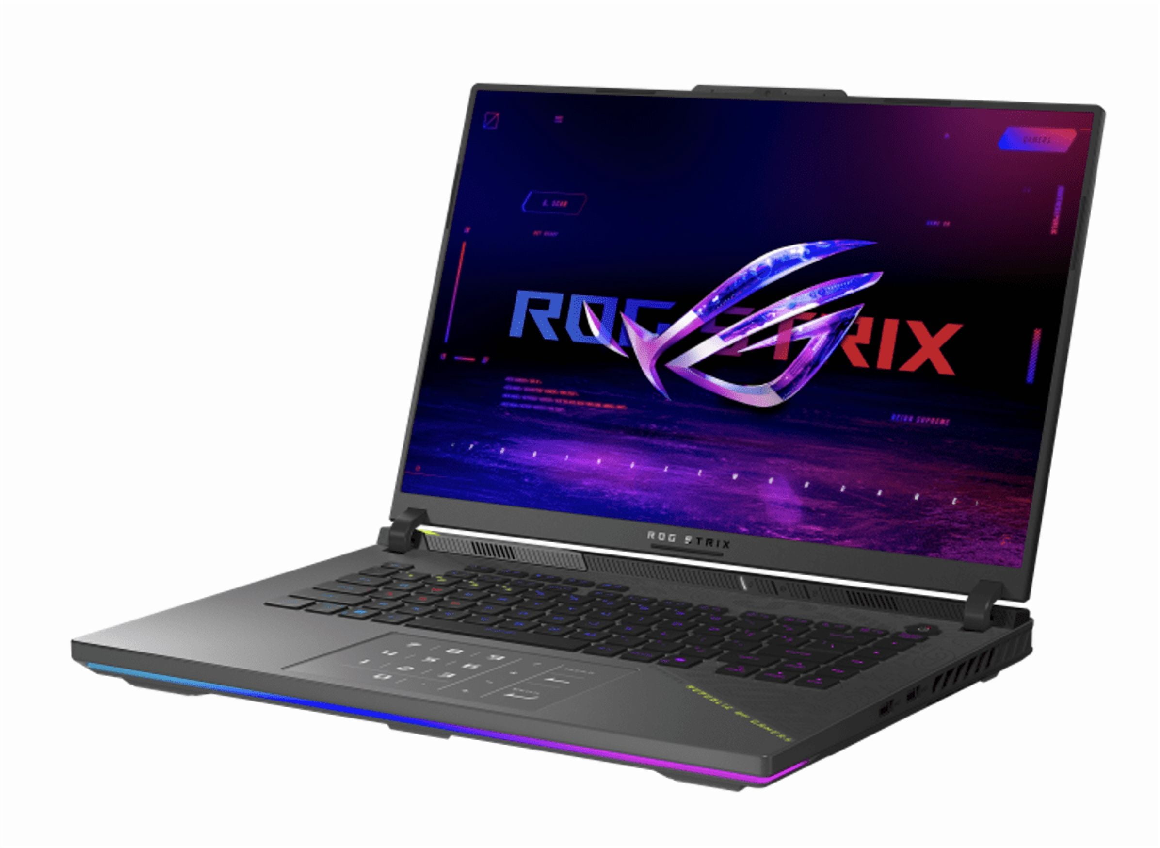 ASUS ROG Strix G16 AI Gaming Laptop 16.0in 240Hz IPS WQXGA Display (AMD Ryzen 9 9955HX, NVIDIA GeForce RTX 5070 8GB, 64GB DDR5, 4TB PCIe SSD, RGB KB, WiFi 6E, Webcam, Win 11 Home) w/USB-C Dock