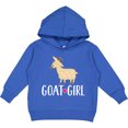 thumbnail image 2 of Inktastic Goat Girl Farm Animal Toddler Hoodie, 2 of 4