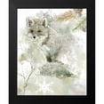 thumbnail image 2 of Robinson, Carol 12x14 Black Modern Framed Museum Art Print Titled - Winter Lodge Fox, 2 of 5