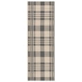 thumbnail image 3 of Safavieh Courtyard Benjamin Plaid Indoor/Outdoor Runner Rug, Gray/Bone, 2'3" x 6'7", 3 of 12