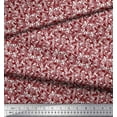 thumbnail image 3 of Soimoi Cotton Cambric Fabric Leaves & Floral Artistic Decor Fabric Printed Yard 42 Inch Wide, 3 of 3