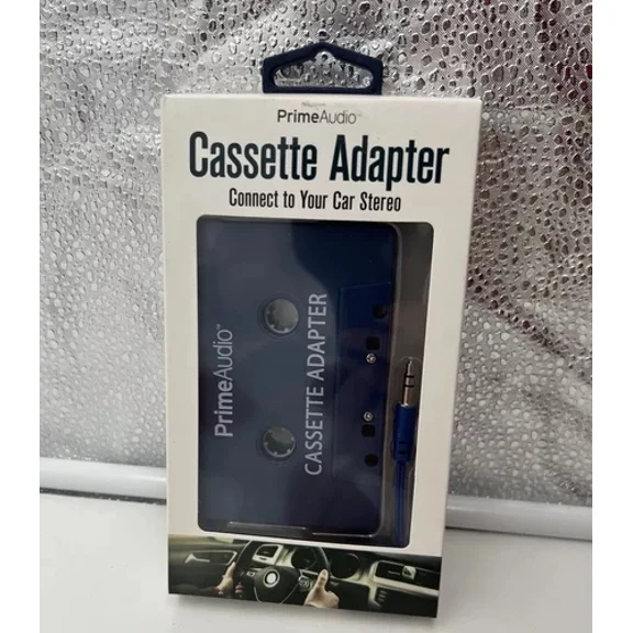 New Prime Audio Car Cassette Aux Adapter 3.5Mm Universal Cable Tape Adapter