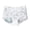 White, variant on Women's Sexy See Through Lace Underwear Panties High Waisted Breathable Ladies Cheeky Lingerie Briefs