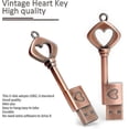 thumbnail image 5 of 64gb Usb Flash Drive, Memory Stick Retro Metal Heart Shaped Key Shaped Flash Drive, 5 of 5