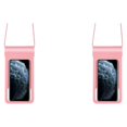 thumbnail image 4 of Estuche Impermeable Injueey para teléfono 5.1-6.5 pulgadas Rosado 2Conjunto, 4 of 6