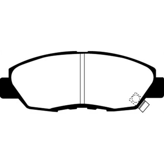 EBC GREENSTUFF PADS Fits select: 1996-2015 HONDA CIVIC, 1990-2002 HONDA ACCORD