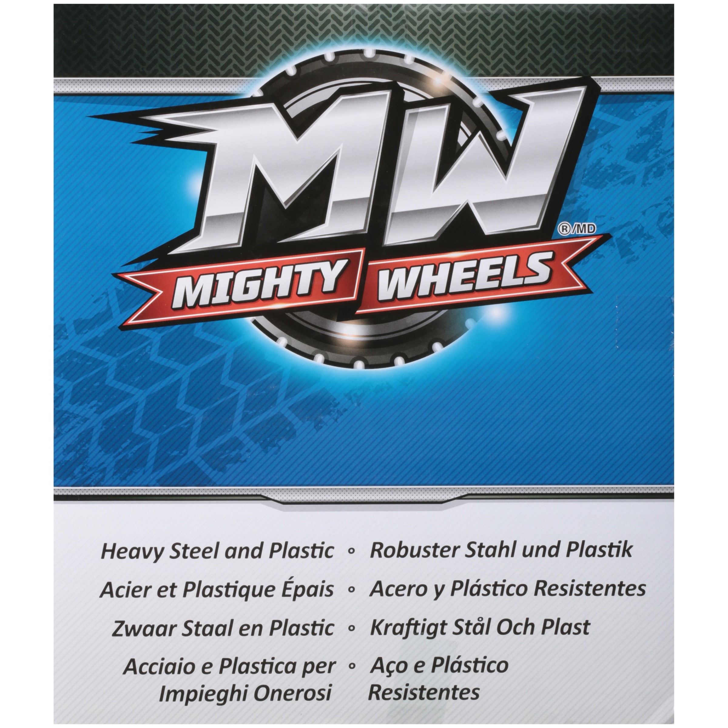 Mighty Wheels Heavy Steel And Plastic Toy Truck Box Walmart Com