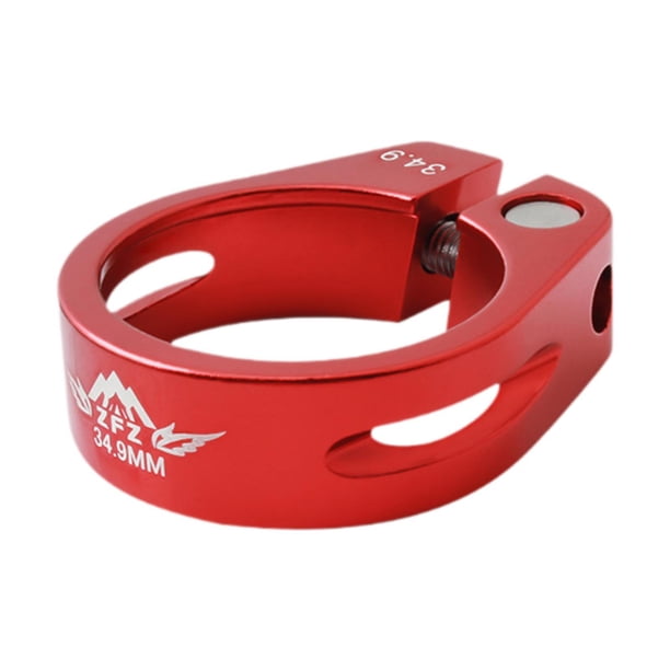 Abrazadera de tija de sillín de bicicleta de repuesto premium de aleación de aluminio con bloqueo para bicicletas plegables 349 mm