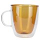 thumbnail image 2 of Taza de café Jadeshay cilíndrica de 2 capas transparente para leche 350 ml, 2 of 8