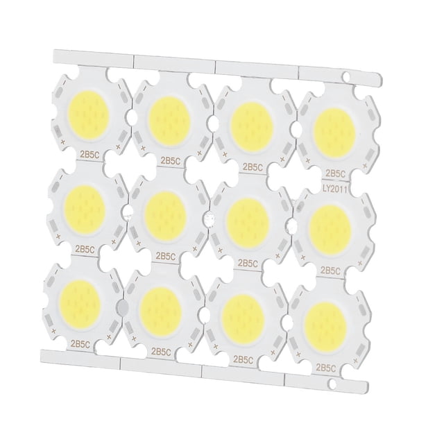 Chip LED, 12 chips LED COB COB Fuente de luz Iluminación interior Los mejores materiales